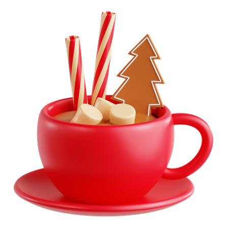 Chocolat chaud  3D Icon