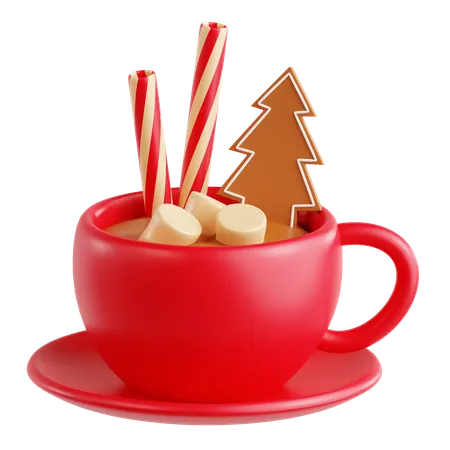 Chocolat chaud  3D Icon