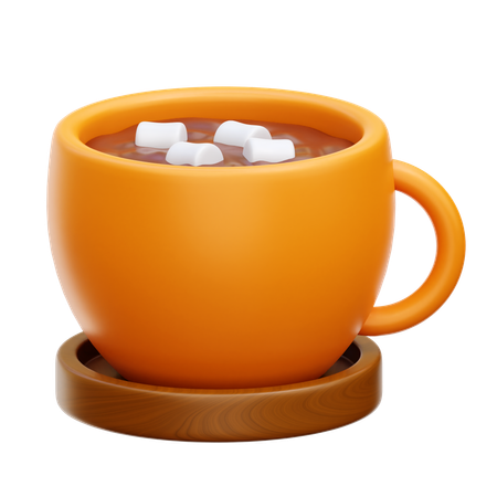 Chocolat chaud  3D Icon