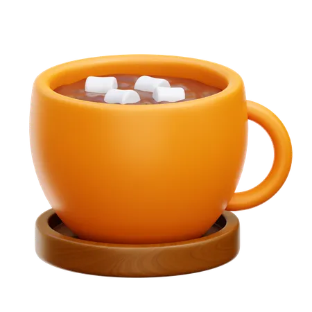 Chocolat chaud  3D Icon