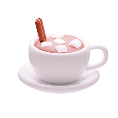 Chocolat chaud  3D Icon