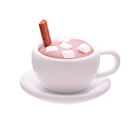 Chocolat chaud  3D Icon