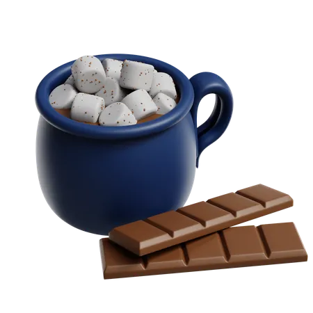 Chocolat chaud  3D Icon