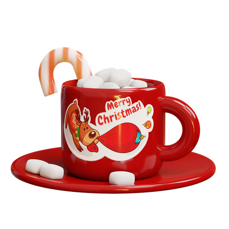 Chocolat chaud  3D Icon