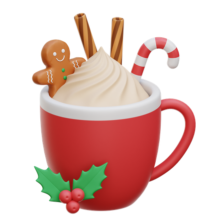 Chocolat chaud  3D Icon