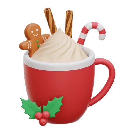 Chocolat chaud  3D Icon