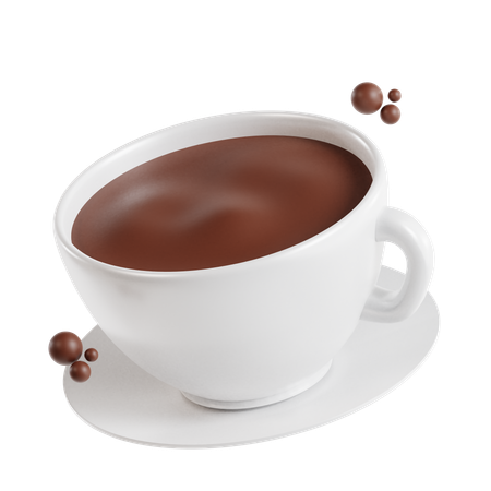 Chocolat chaud  3D Icon