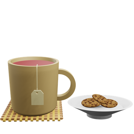 Chocolat chaud  3D Icon