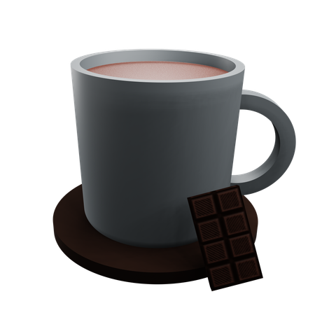 Chocolat chaud  3D Icon