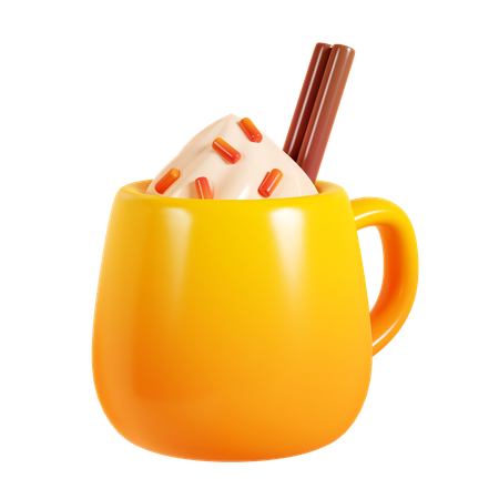 Chocolat chaud  3D Icon