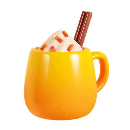 Chocolat chaud  3D Icon