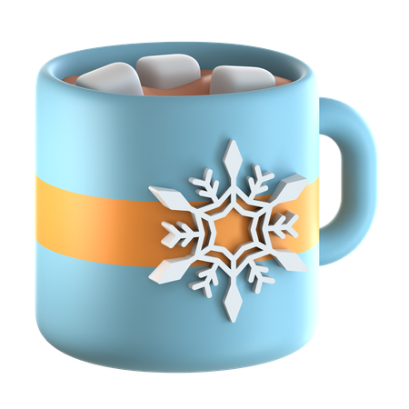 Chocolat chaud  3D Icon