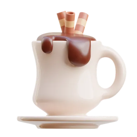 Chocolat chaud  3D Icon