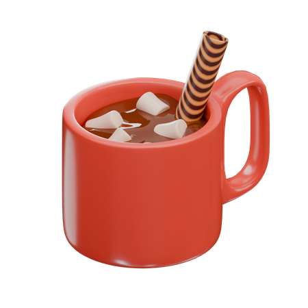 Chocolat chaud  3D Icon