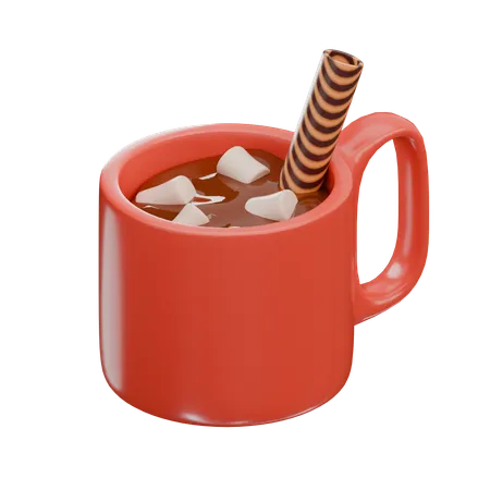 Chocolat chaud  3D Icon