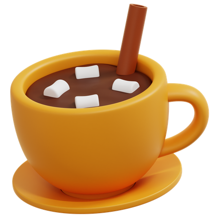 Chocolat chaud  3D Icon