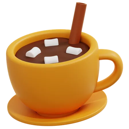 Chocolat chaud  3D Icon