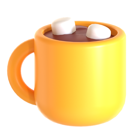 Chocolat chaud  3D Icon