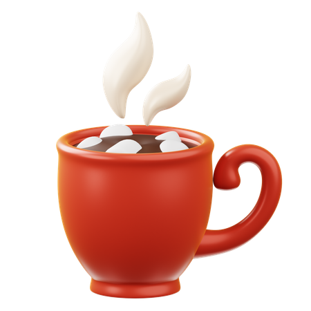 Chocolat chaud  3D Icon