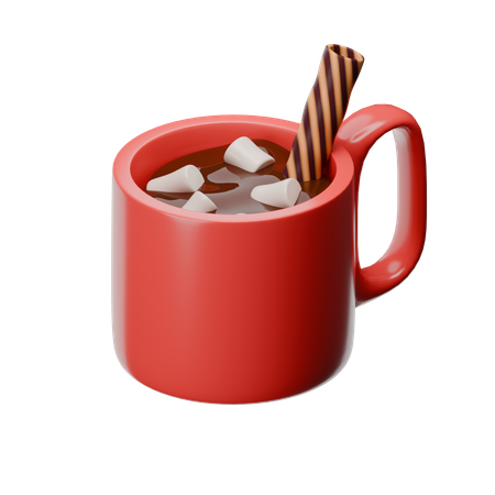 Chocolat chaud  3D Icon