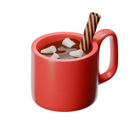 Chocolat chaud  3D Icon