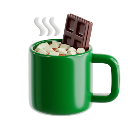 Chocolat chaud  3D Icon