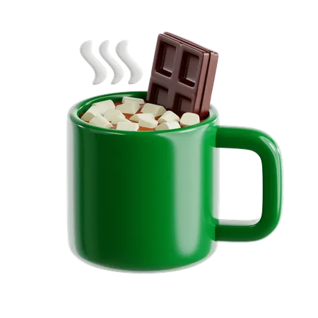 Chocolat chaud  3D Icon