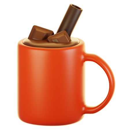 Chocolat chaud  3D Icon