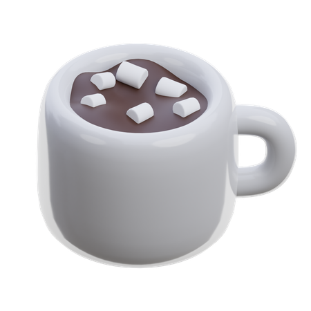 Chocolat chaud  3D Icon