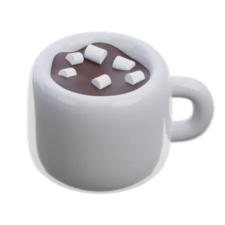 Chocolat chaud  3D Icon