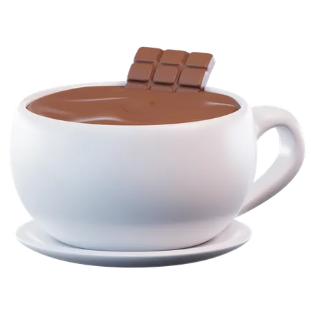 Chocolat chaud  3D Icon