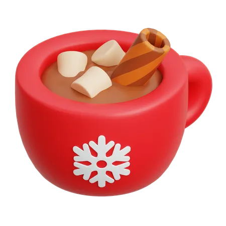 Chocolat chaud  3D Icon