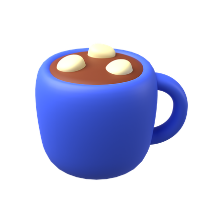 Chocolat chaud  3D Illustration