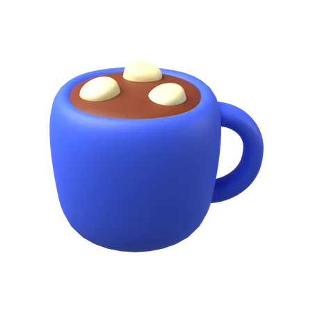 Chocolat chaud  3D Illustration