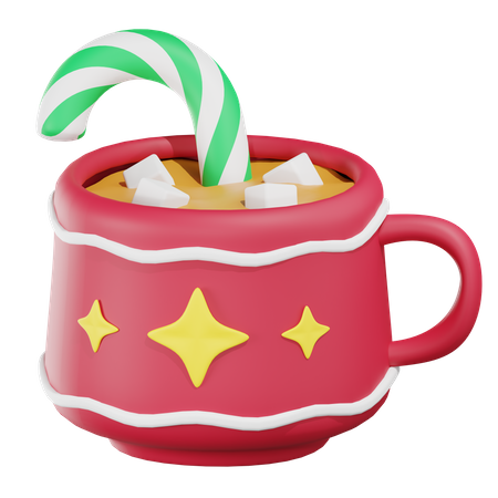 Chocolat chaud  3D Icon