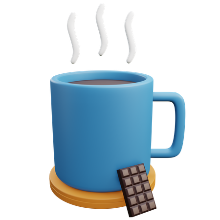 Chocolat chaud  3D Icon