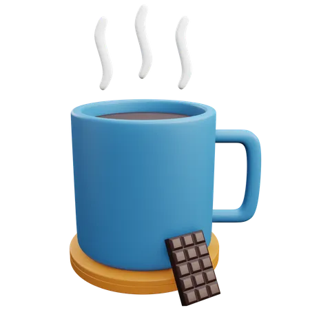 Chocolat chaud  3D Icon