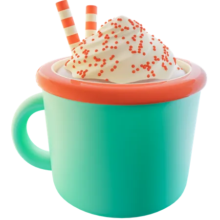 Chocolat chaud  3D Icon