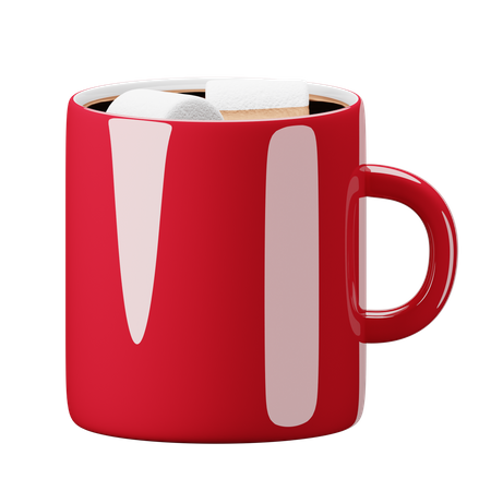 Chocolat chaud  3D Icon