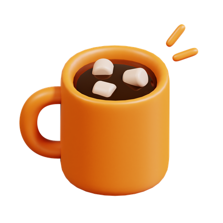 Chocolat chaud  3D Icon