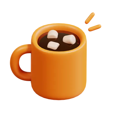 Chocolat chaud  3D Icon