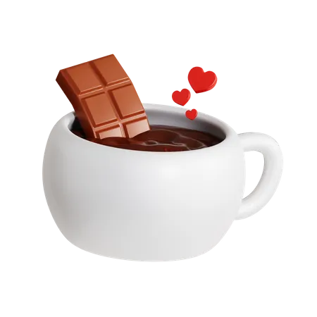 Chocolat chaud  3D Icon