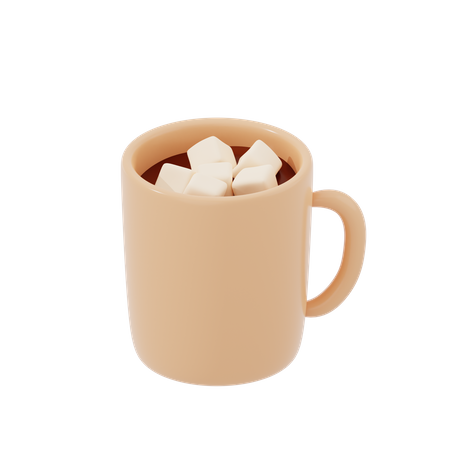 Chocolat chaud  3D Icon