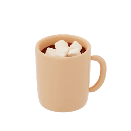 Chocolat chaud  3D Icon