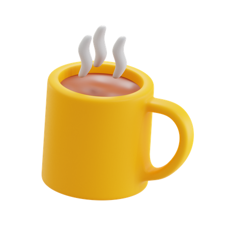 Chocolat chaud  3D Icon