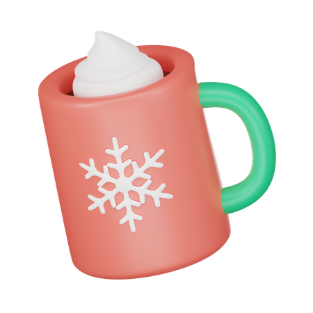 Chocolat chaud  3D Icon