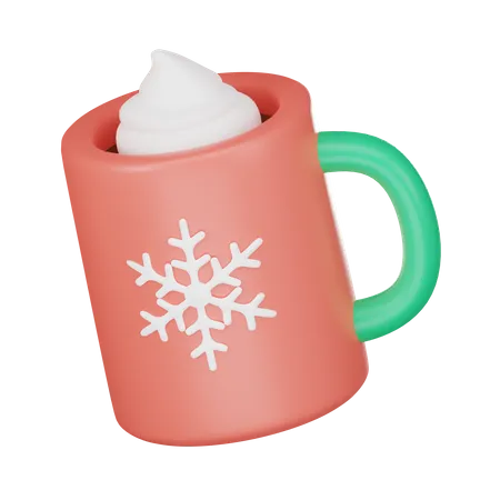 Chocolat chaud  3D Icon