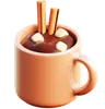 chocolat chaud dans une tasse