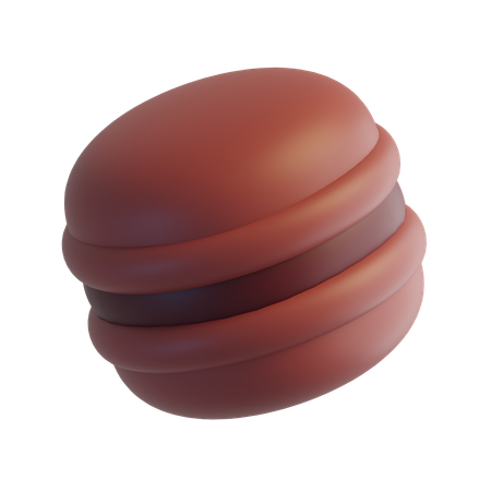 Chocolat macron  3D Icon