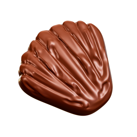 Perle de chocolat  3D Illustration